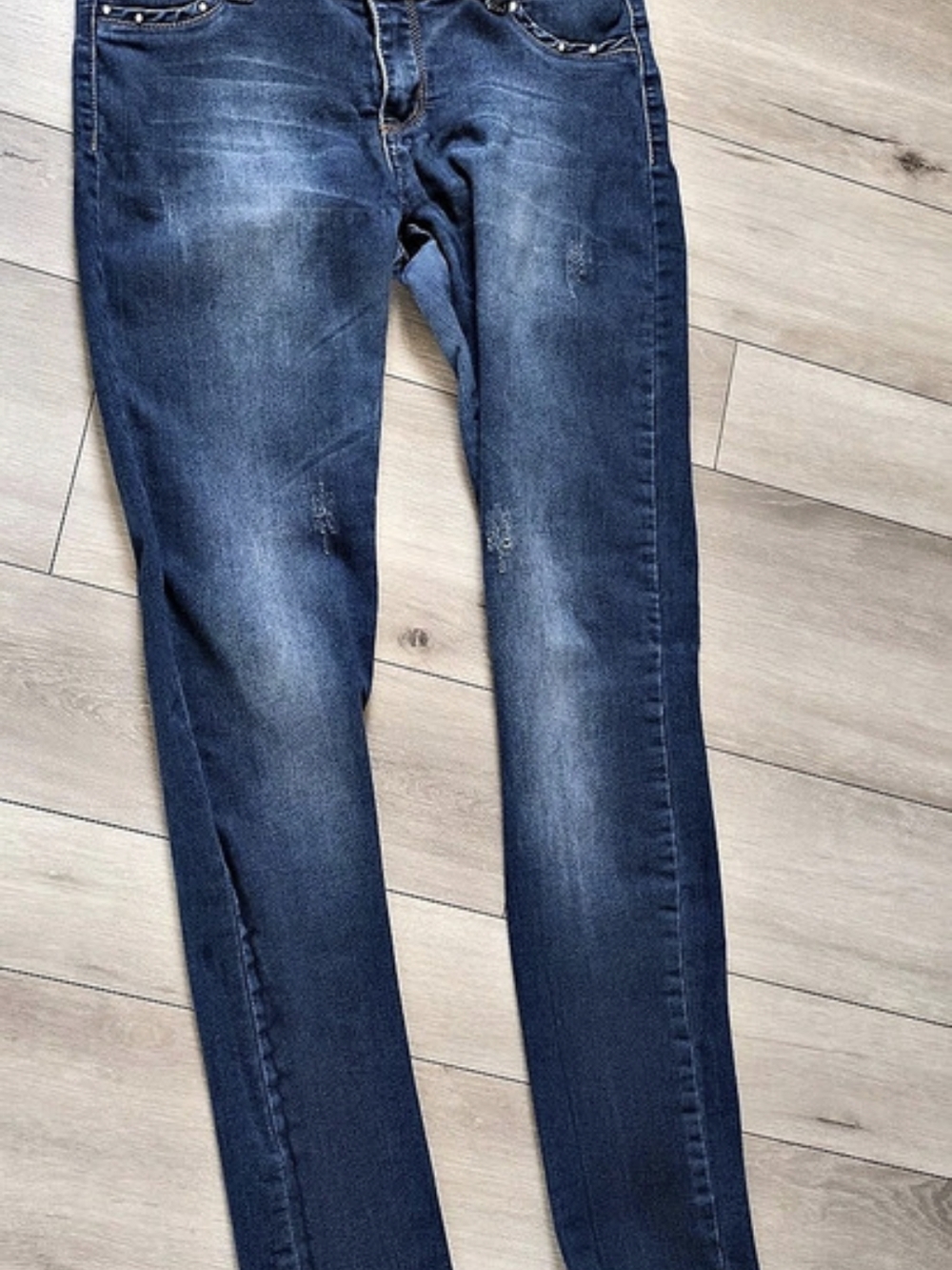 Mavi Skinny Jeans Blue Waist 27